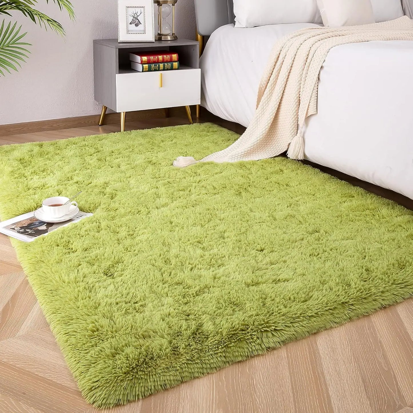 Fluffy Ultra Soft Indoor Area Rug for Kids and Nursery