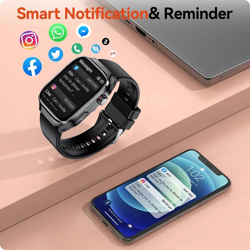 Women Smart Watch with Health Monitoring and Fitness Tracking