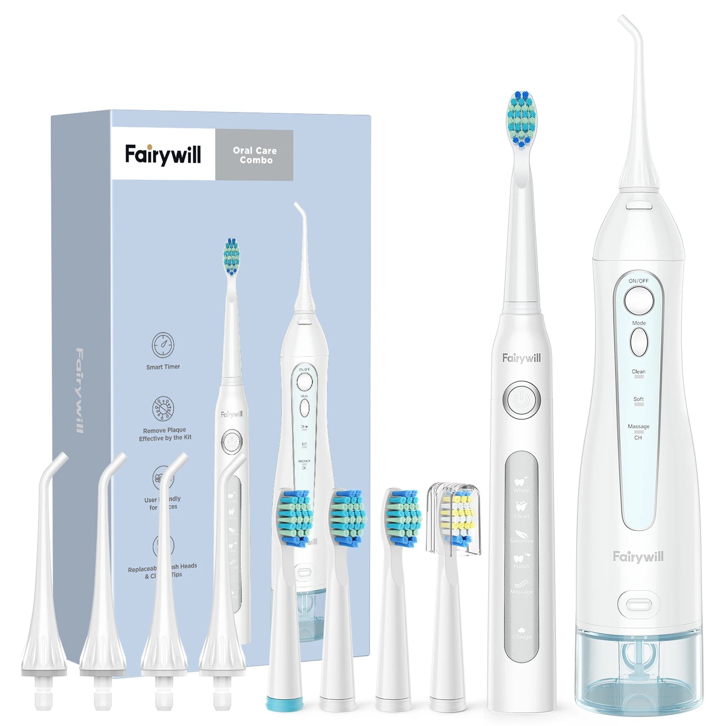 Fairywill Cordless Water Flosser for Effective Oral Care