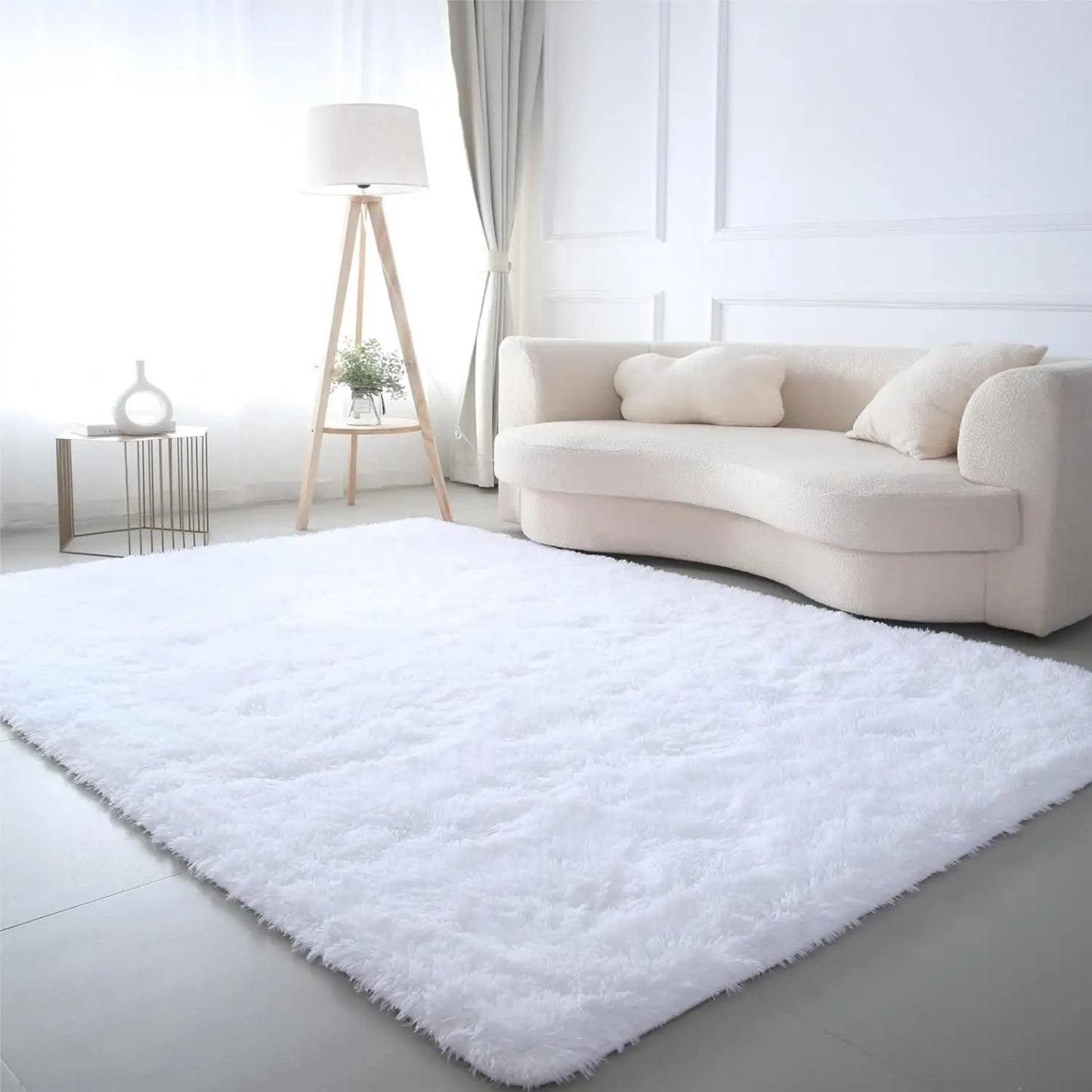Fluffy Ultra Soft Indoor Area Rug for Kids and Nursery