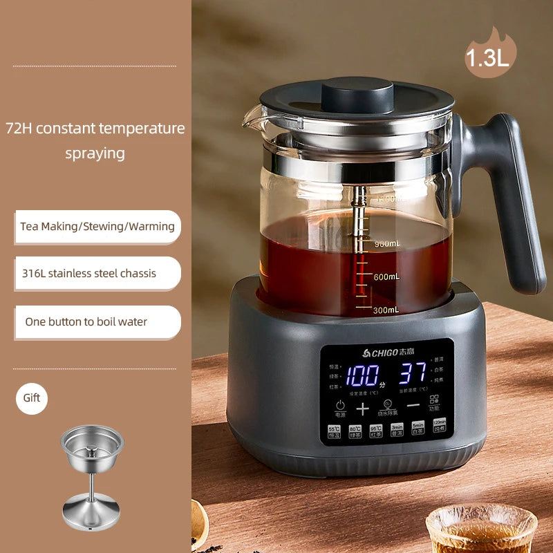Temperature Controlled Electric Kettle for Milk and Tea
