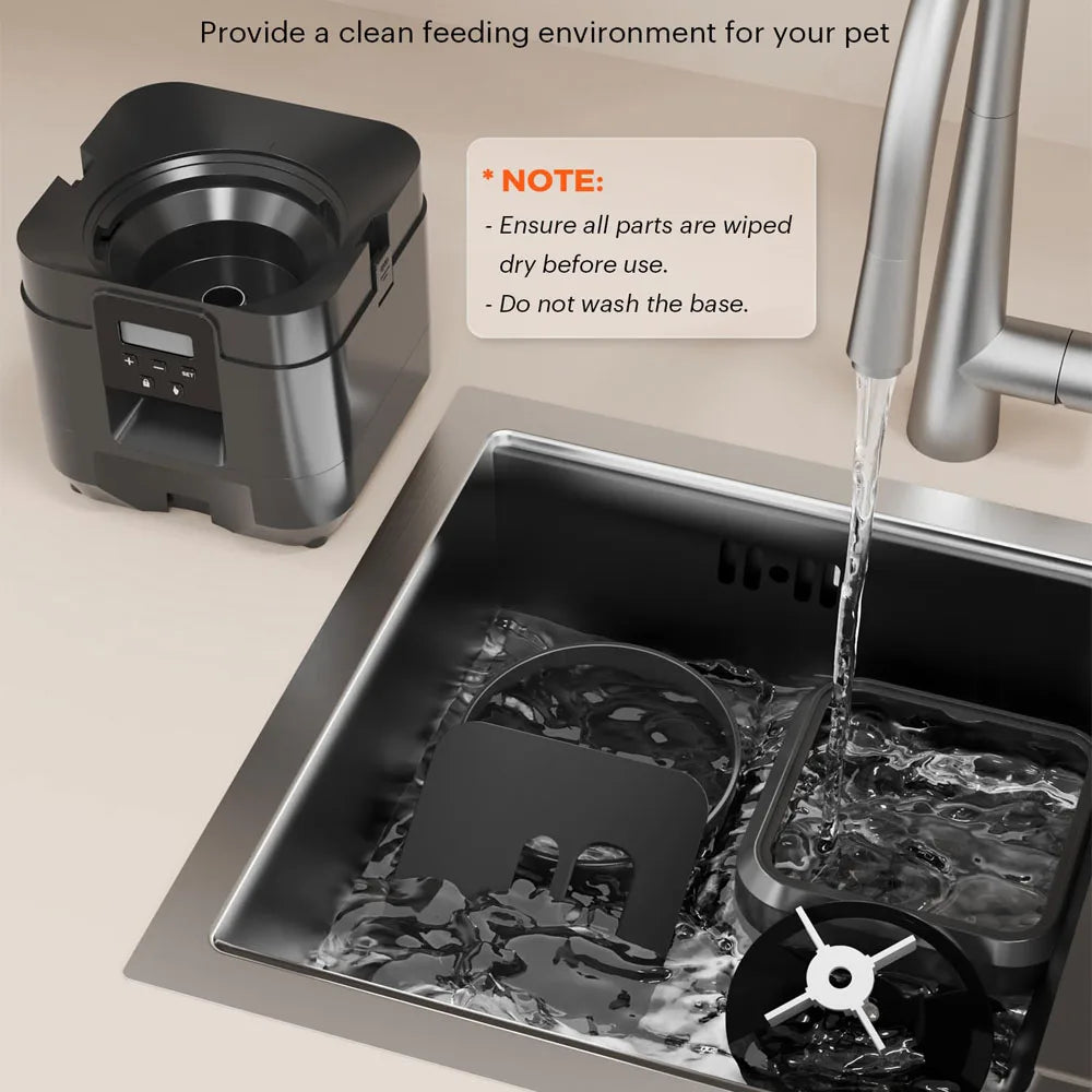 Smart Automatic Pet Feeder for Cats and Dogs