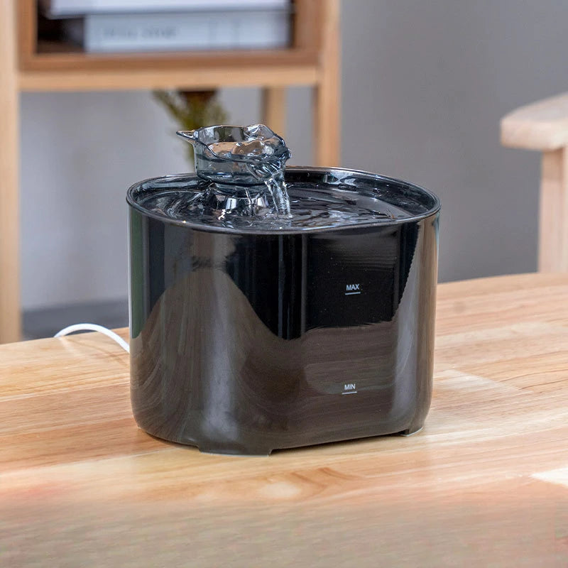 Automatic Cat Water Fountain with Filtered Moving Water