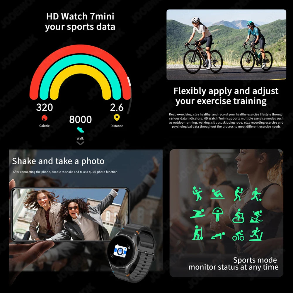 Galaxy Watch 7 Fitness Smartwatch with Heart Rate and Bluetooth