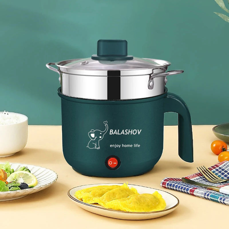 Mini Electric Cooker Multifunctional Hot Pot for Easy Cooking