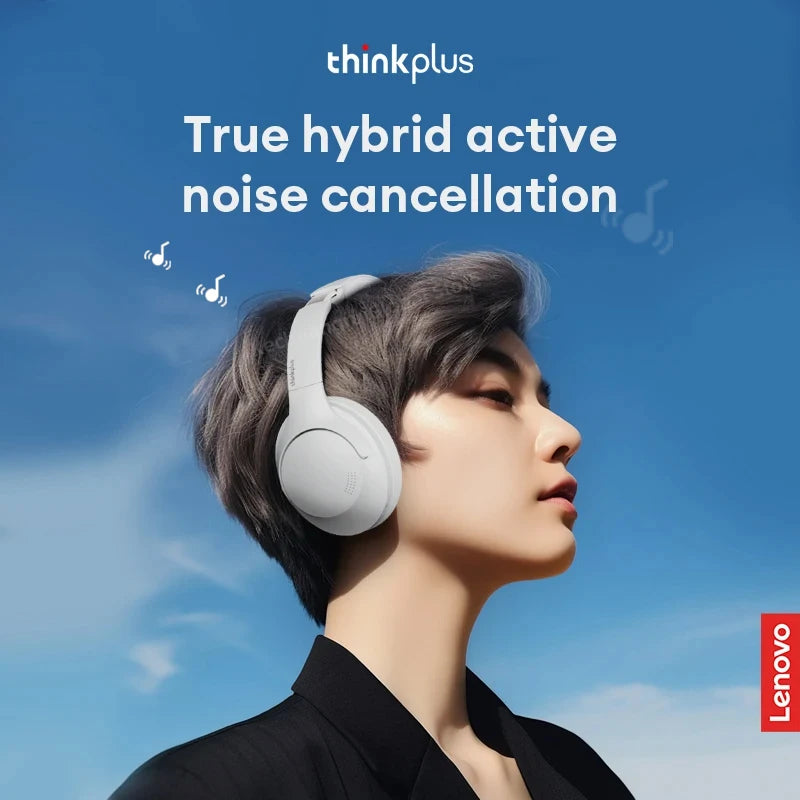 Lenovo Th46 Wireless Bluetooth 5.4 Headphones Scalable ANC Earbuds 400mAh Battery