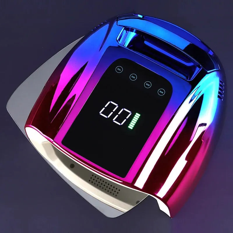Rechargeable UV Nail Lamp Dryer with Wireless Curing Technology