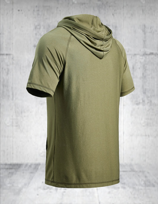 Men's Breathable Casual Sports Hoodie for Summer Outdoor Activities
