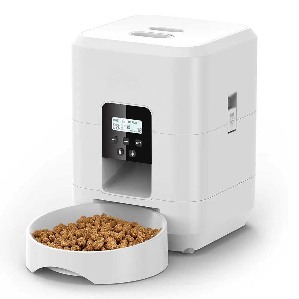 Smart Automatic Pet Feeder for Cats and Dogs