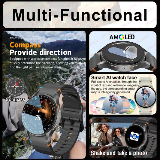 Galaxy Watch 7 Fitness Smartwatch with Heart Rate and Bluetooth