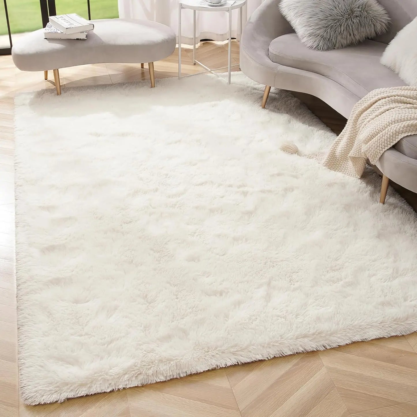 Fluffy Ultra Soft Indoor Area Rug for Kids and Nursery