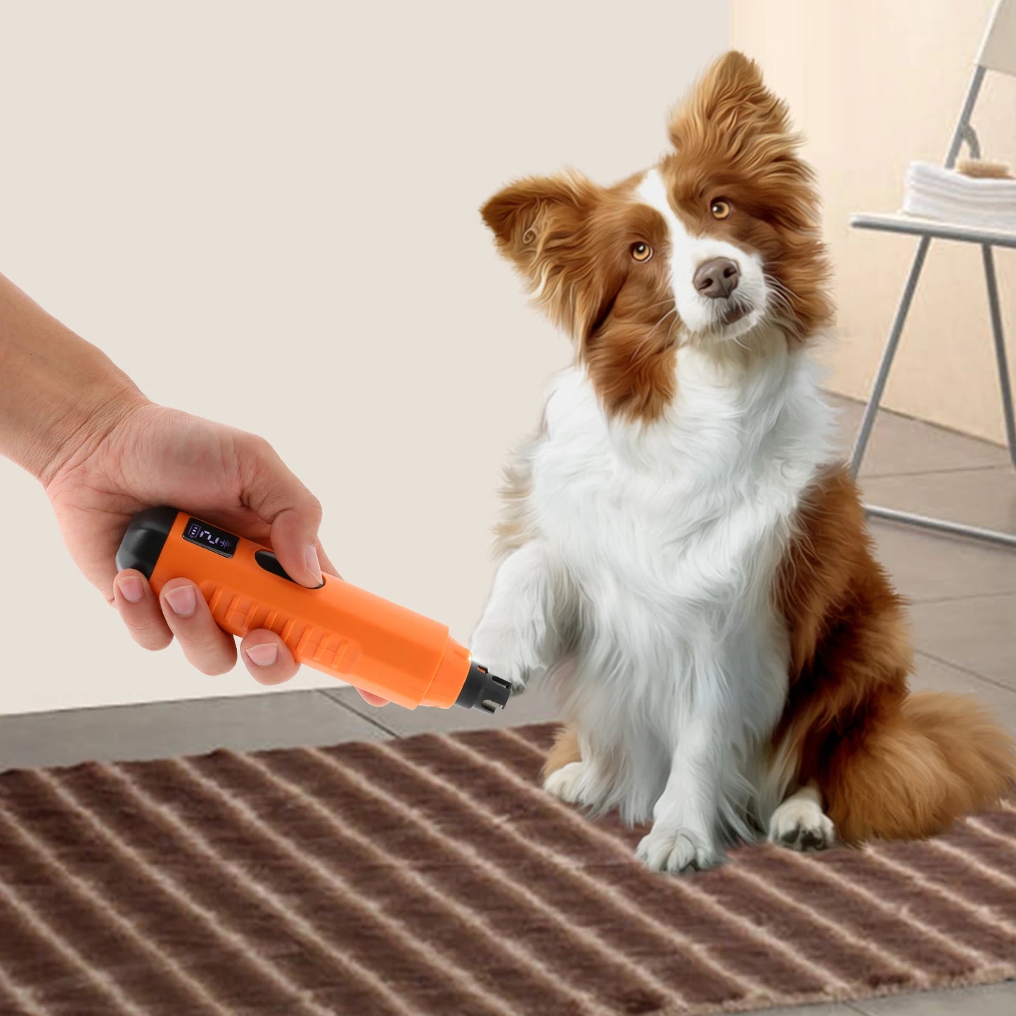 Professional Pet Nail Grinder with Adjustable Speeds and Low Noise