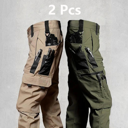 Men's Tactical Cargo Pants for Outdoor Work and Training