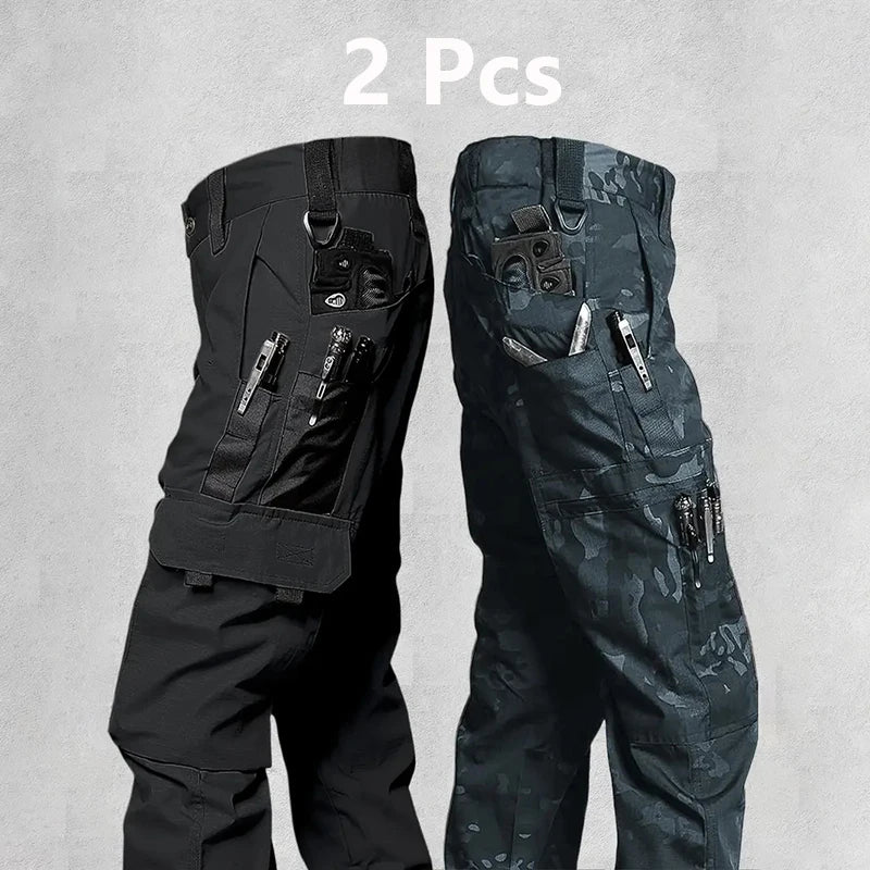 Men's Tactical Cargo Pants for Outdoor Work and Training