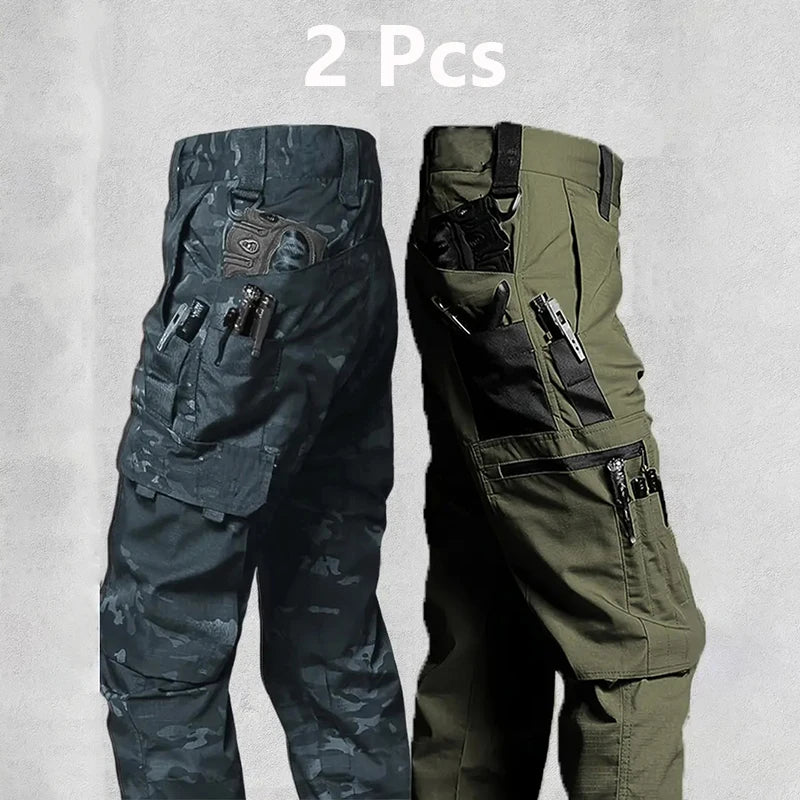 Men's Tactical Cargo Pants for Outdoor Work and Training