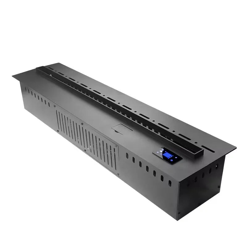 Water Vapor Electric Fireplace with Multicolour Realistic Flame Effect