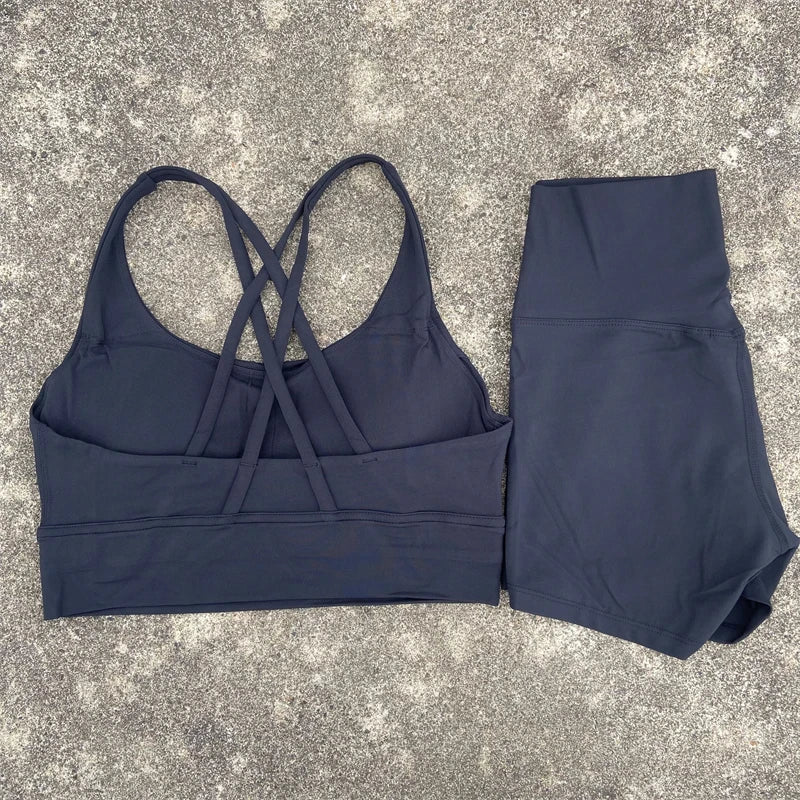 Yoga Clothes Set for Women Fitness and Workout Activities