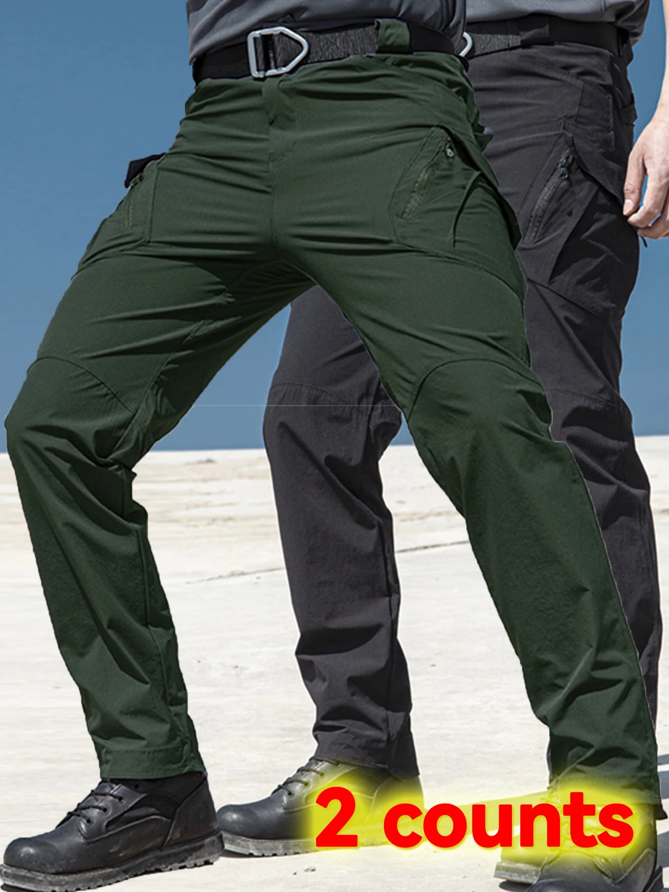 Quick Dry Multi Pocket Tactical Pants for Outdoor Adventures