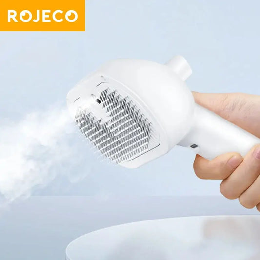 ROJECO Pet Spray Hair Comb Electric Straightener and Massage Brush