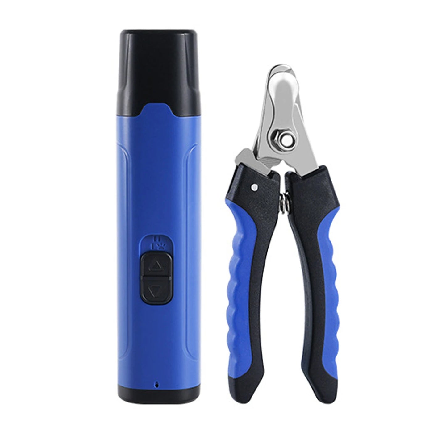 Electric Dog Nail Grinder and Clipper Set with Safety Guard