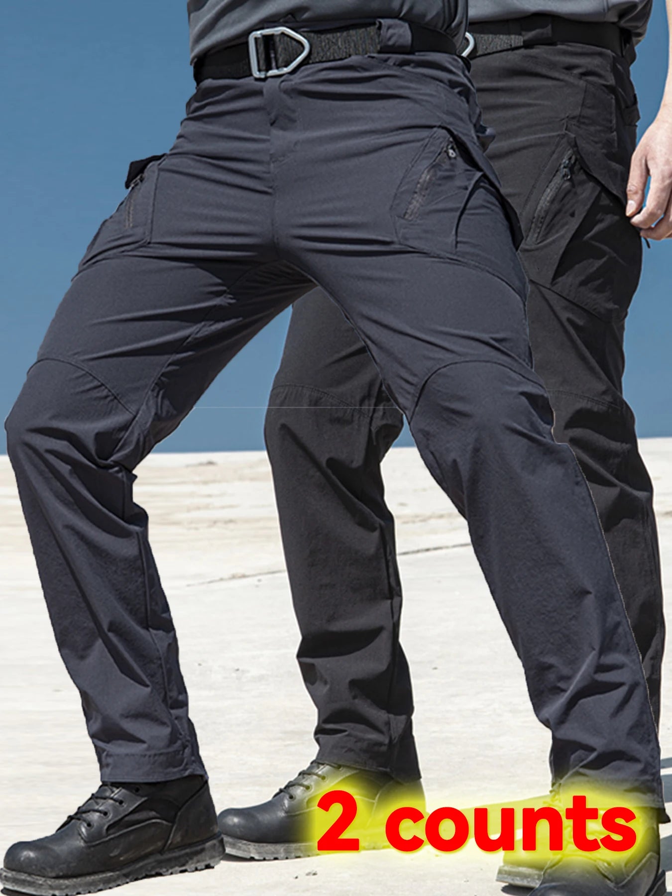 Quick Dry Multi Pocket Tactical Pants for Outdoor Adventures