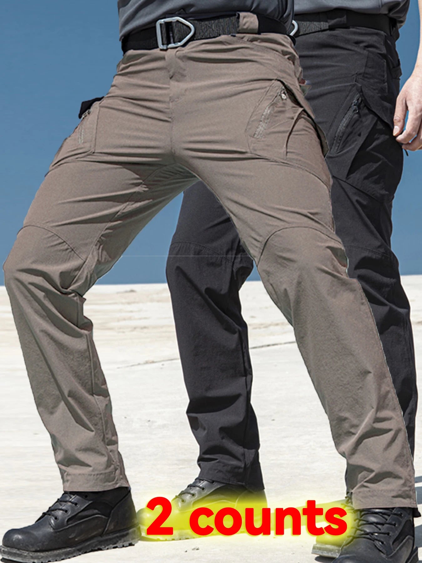 Quick Dry Multi Pocket Tactical Pants for Outdoor Adventures