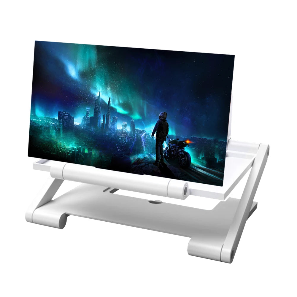 Foldable HD Phone Screen Magnifier with 3D Amplification Stand