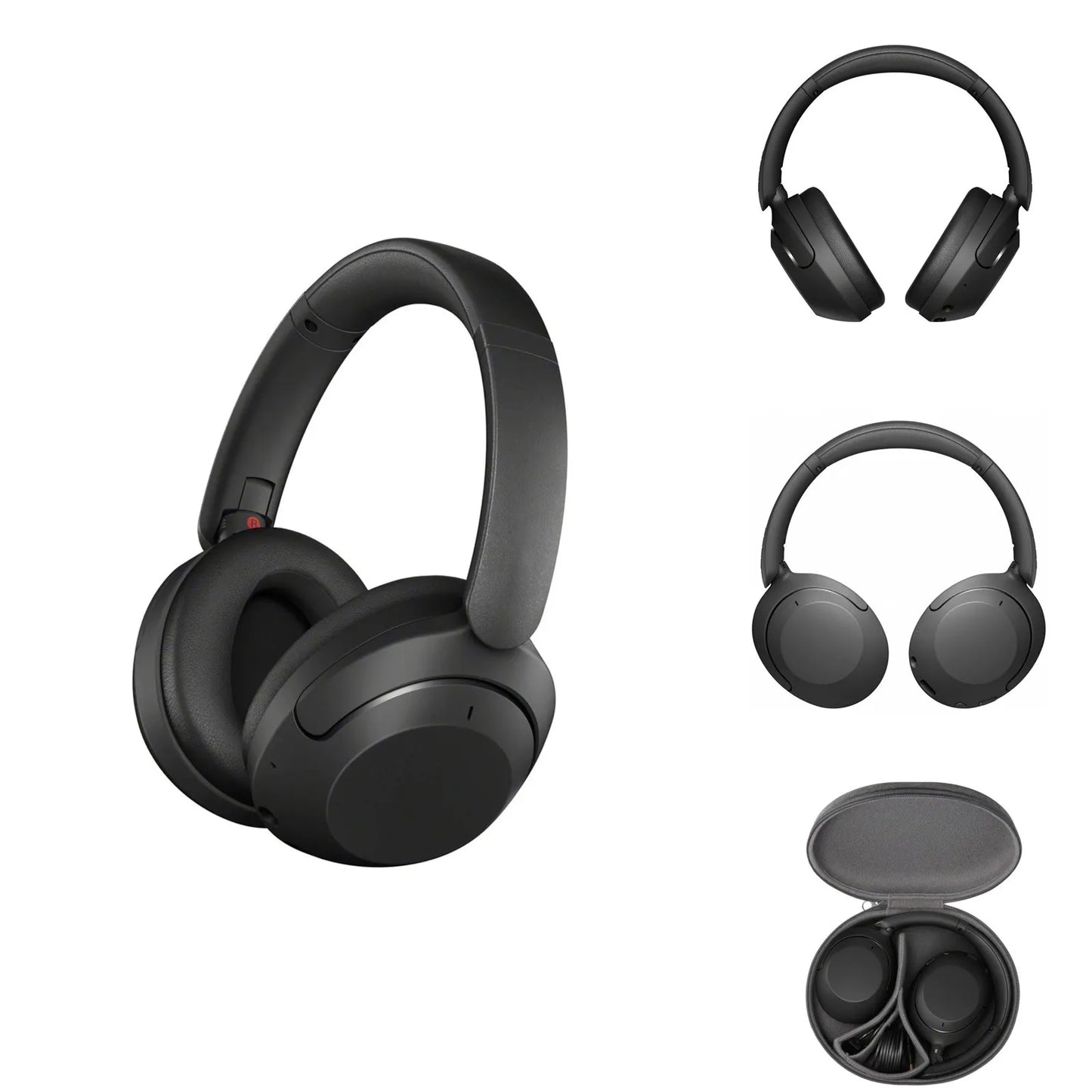 Wireless Noise Cancelling Over-Ear Bluetooth Headphones With Microphone