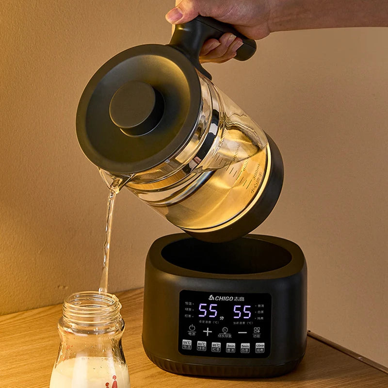 Temperature Controlled Electric Kettle for Milk and Tea