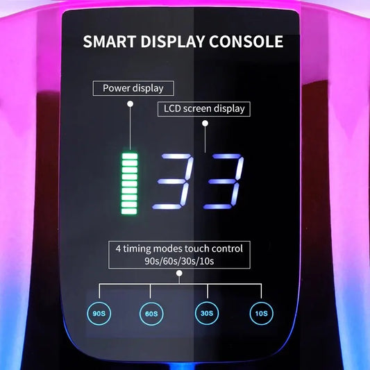 Rechargeable UV Nail Lamp Dryer with Wireless Curing Technology