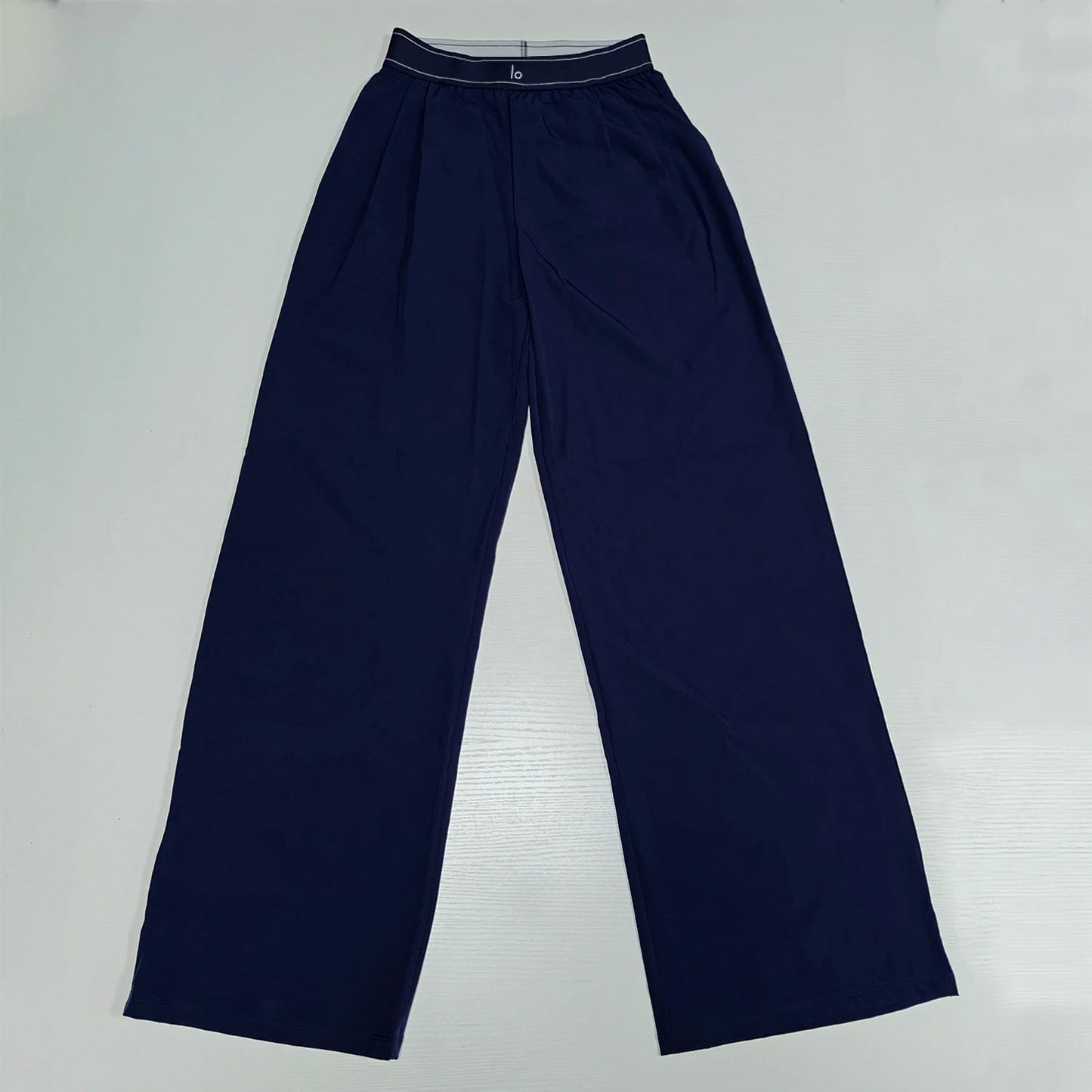 Women's Casual Loose Suit Pants High Waisted Straight Leg Trousers