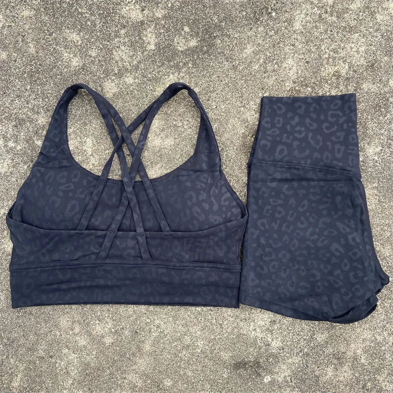 Yoga Clothes Set for Women Fitness and Workout Activities