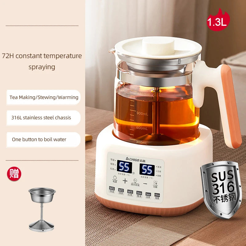 Temperature Controlled Electric Kettle for Milk and Tea