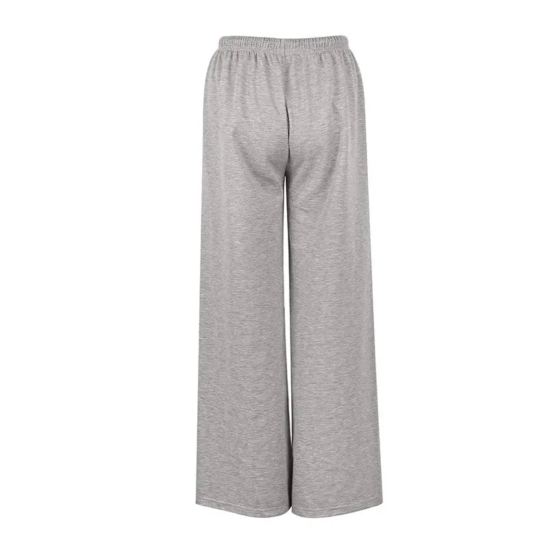 Women's Slim Fit Casual Lace-up Trousers for Summer Fashion