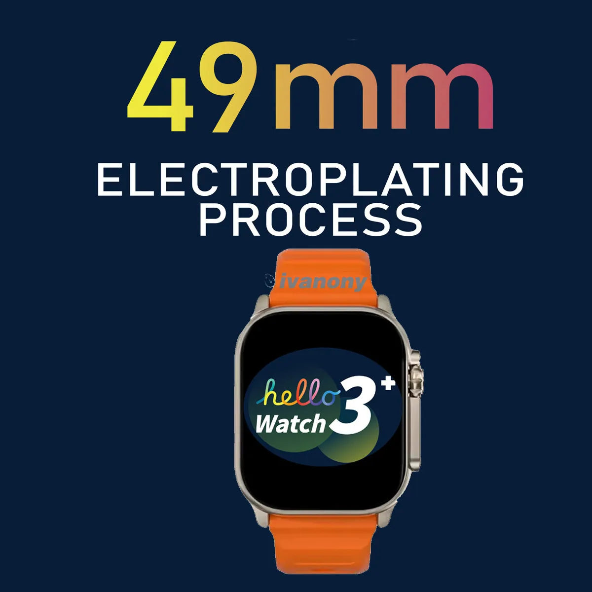 Smart Watch Hello 3 Plus Ultra Bluetooth Call Voice Assistant