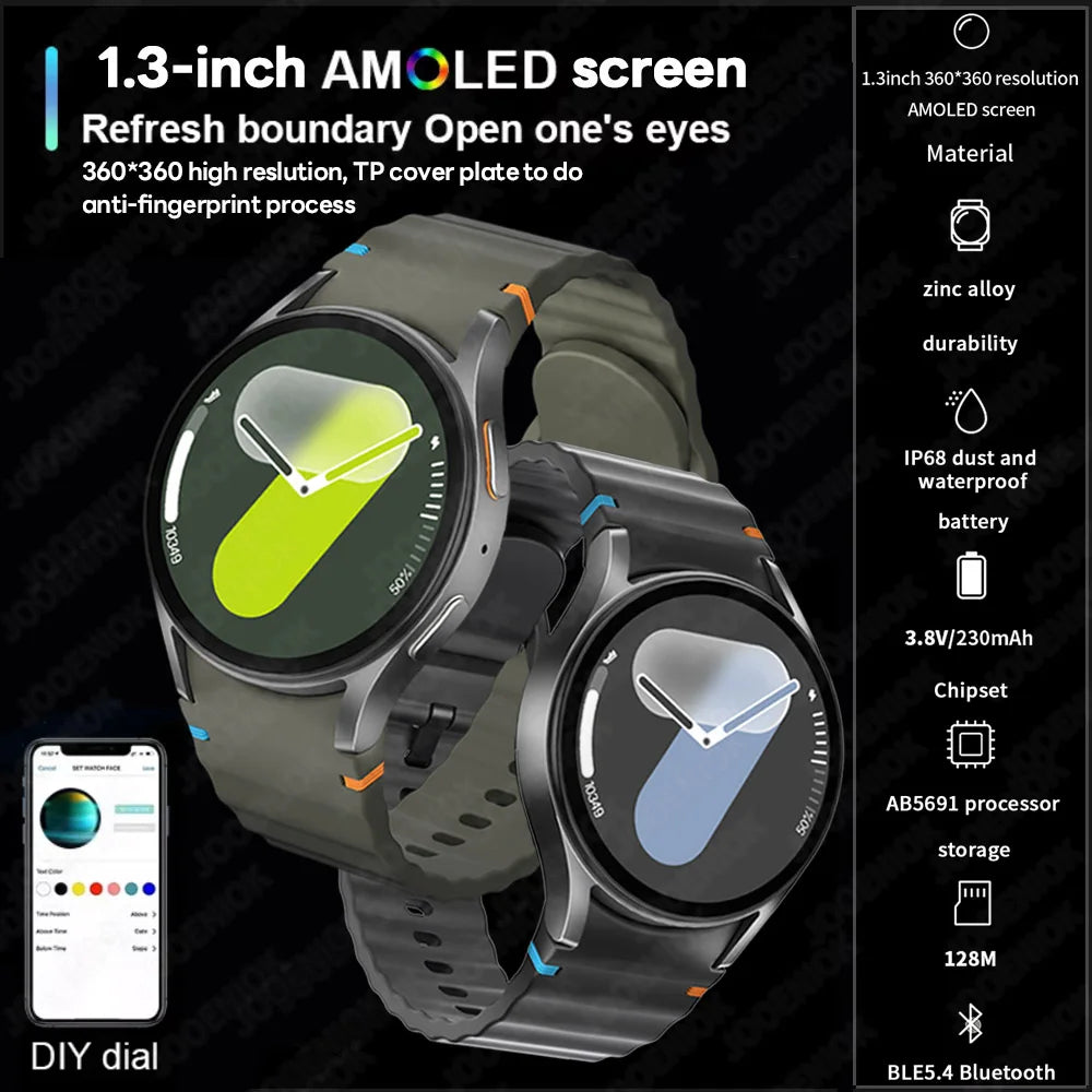 Galaxy Watch 7 Fitness Smartwatch with Heart Rate and Bluetooth