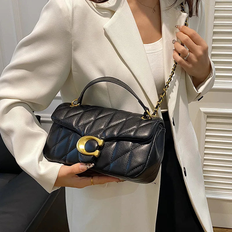 Luxury Chain Handbag PU Leather Shoulder Messenger Tassel