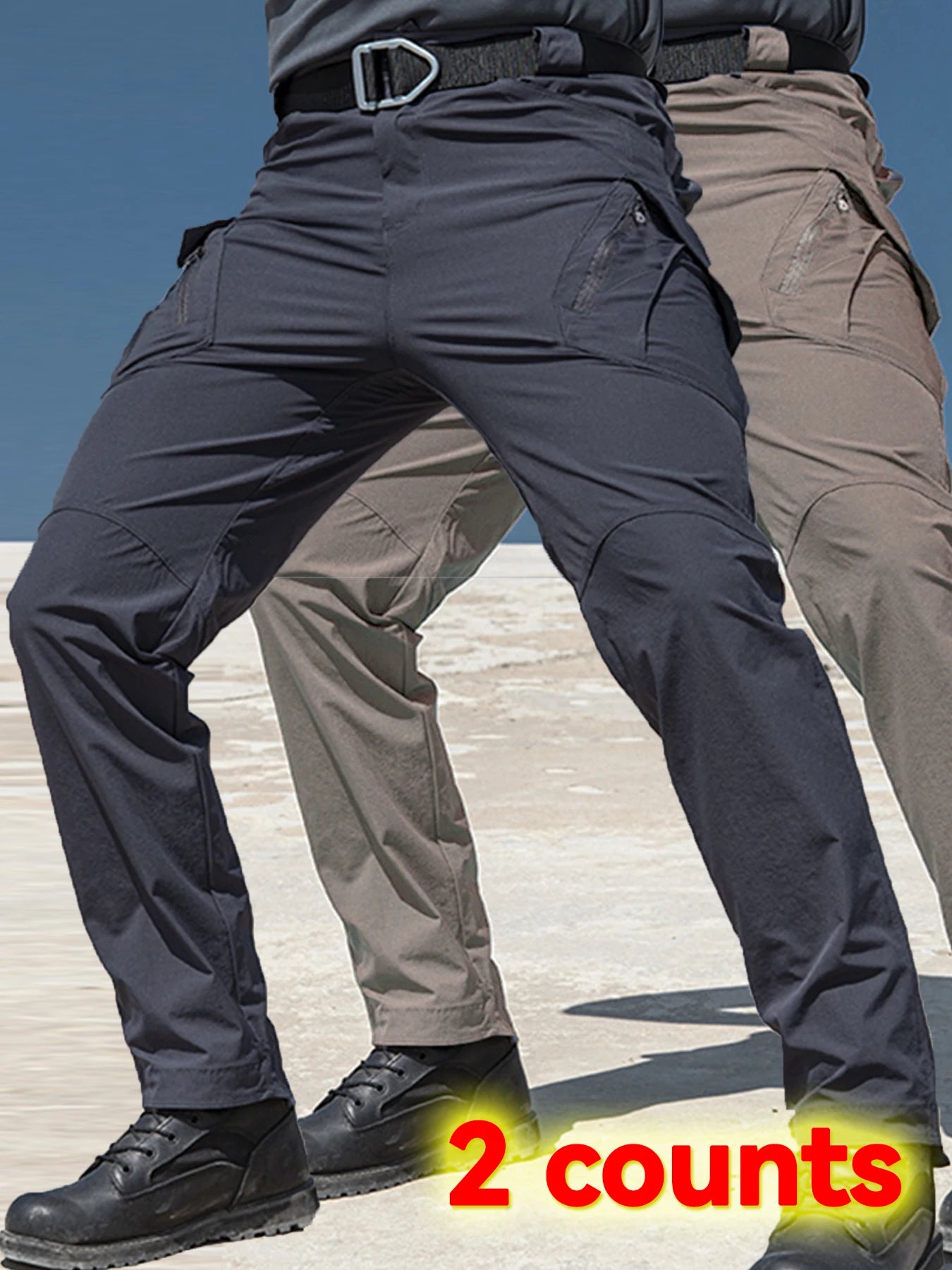Quick Dry Multi Pocket Tactical Pants for Outdoor Adventures