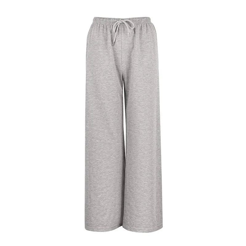 Women's Slim Fit Casual Lace-up Trousers for Summer Fashion