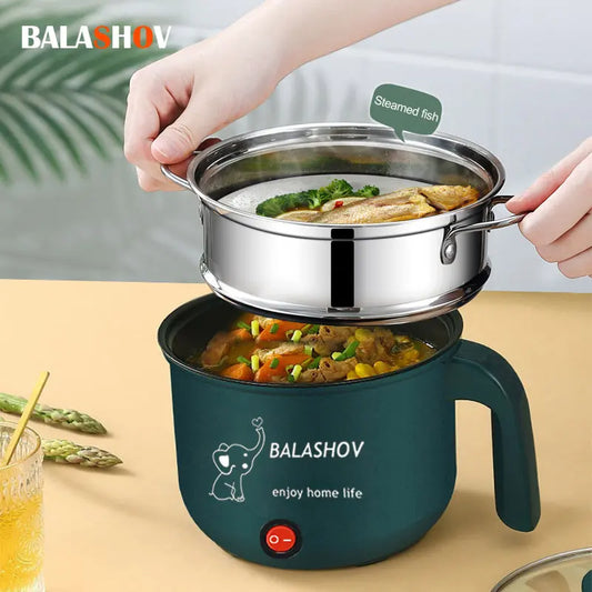 Mini Electric Cooker Multifunctional Hot Pot for Easy Cooking