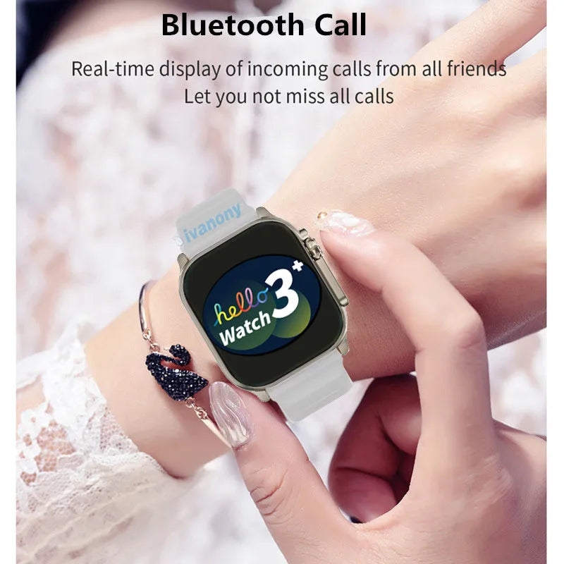 Smart Watch Hello 3 Plus Ultra Bluetooth Call Voice Assistant