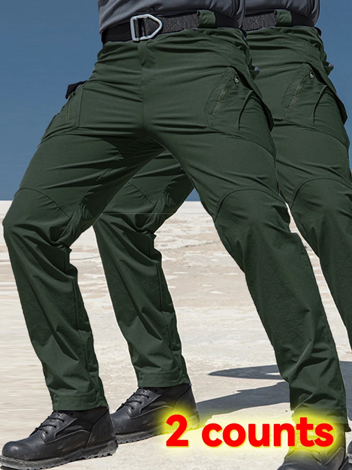 Quick Dry Multi Pocket Tactical Pants for Outdoor Adventures