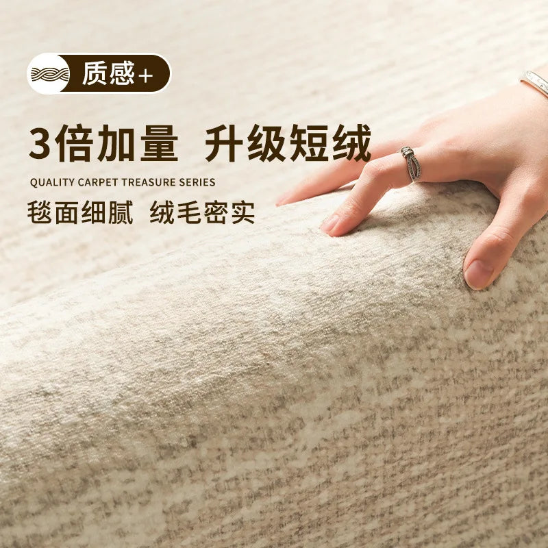 Retro Washable Waterproof Carpet for Living Room and Bedroom