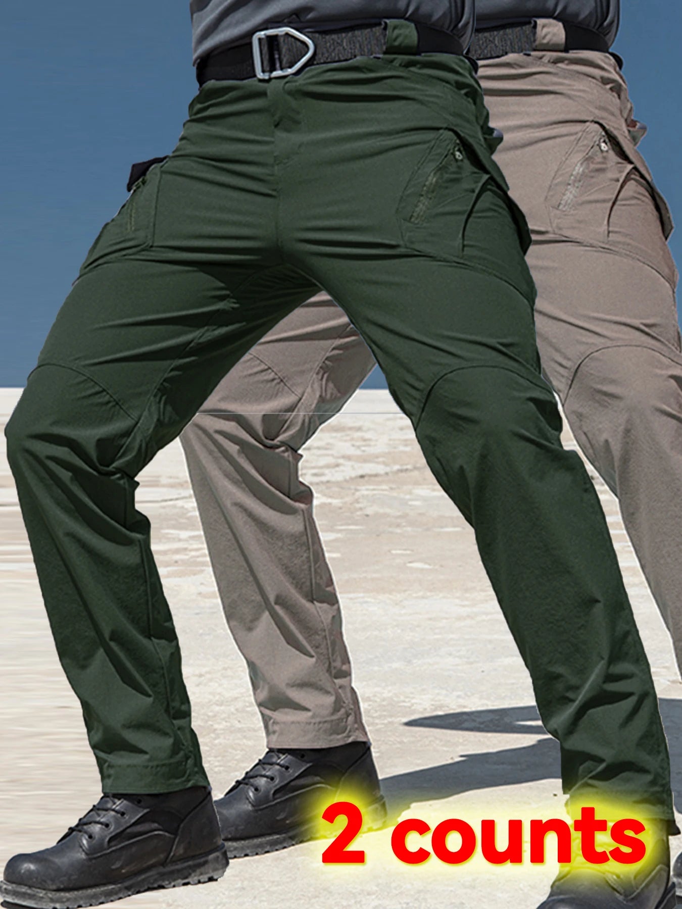 Quick Dry Multi Pocket Tactical Pants for Outdoor Adventures