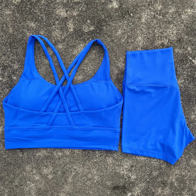 Yoga Clothes Set for Women Fitness and Workout Activities