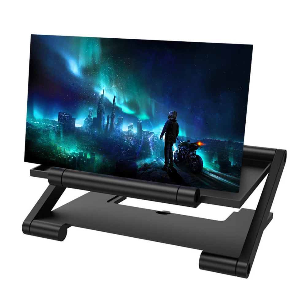 Foldable HD Phone Screen Magnifier with 3D Amplification Stand