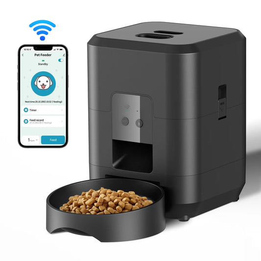Smart Automatic Pet Feeder for Cats and Dogs